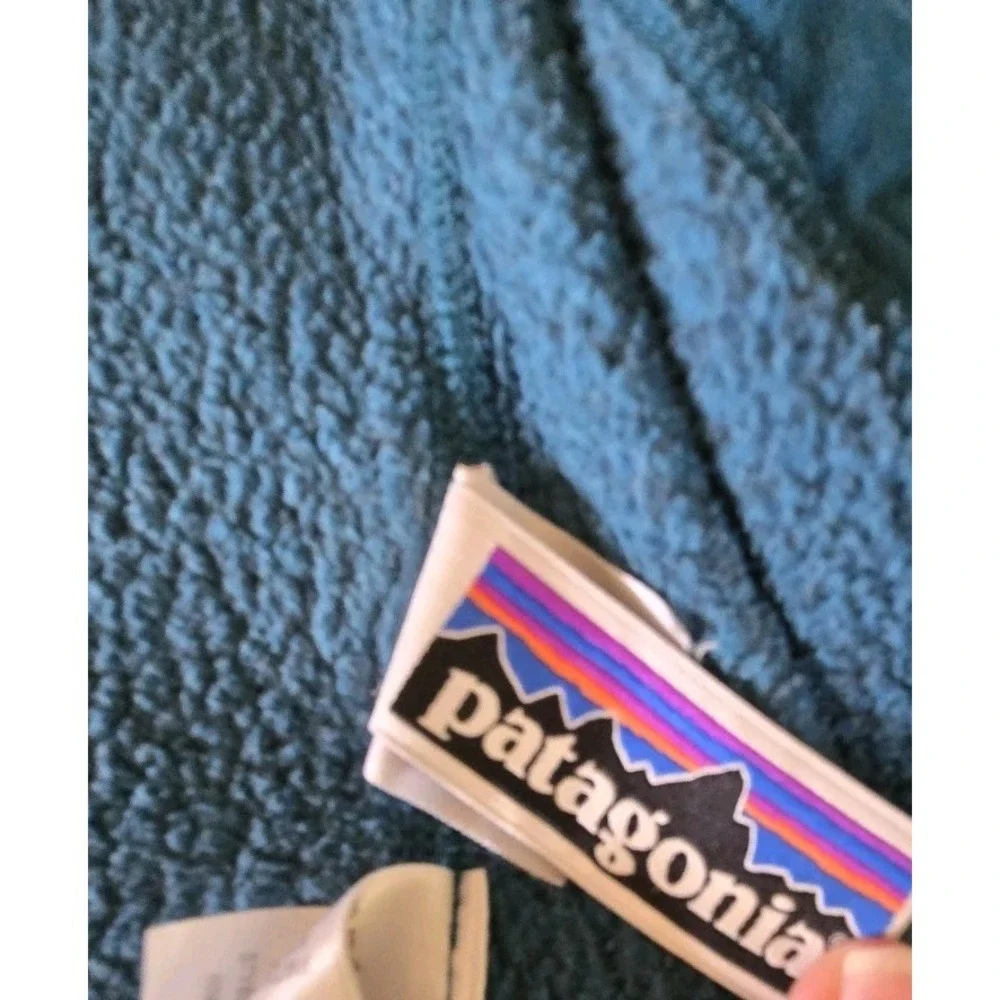 Patagonia Youth Boys Girls Medium Size 12 Better Sweater Zip Jacket Teal Blue